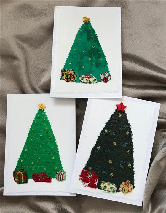 christmas tree card