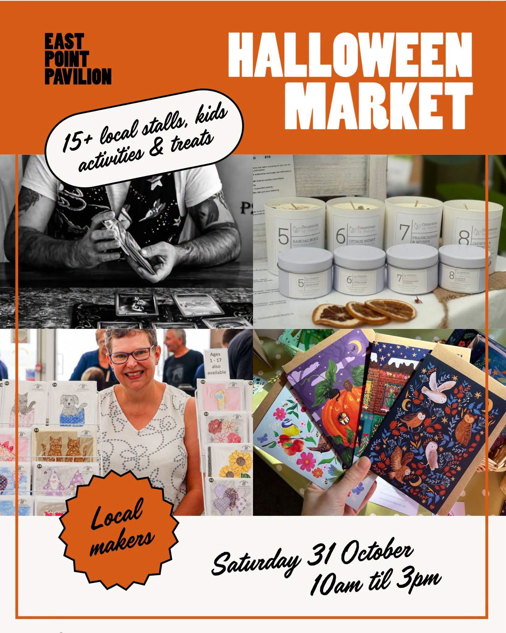 31st October 2026 - East Point Pavilion Autumn Makers Market, The Royal Plain, Lowestoft NR33 0AP