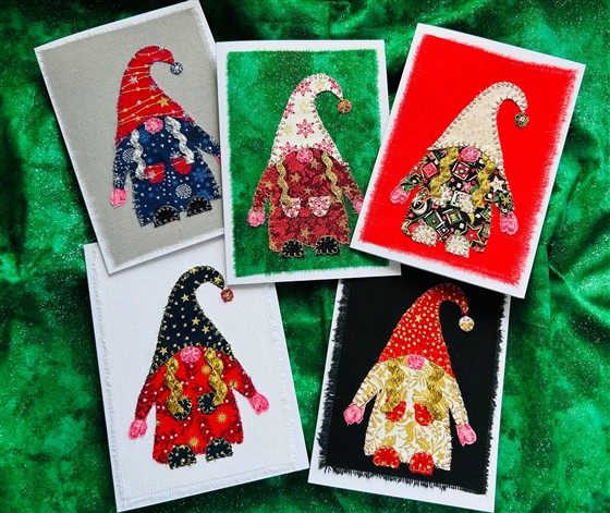 Festive lady gnomes
