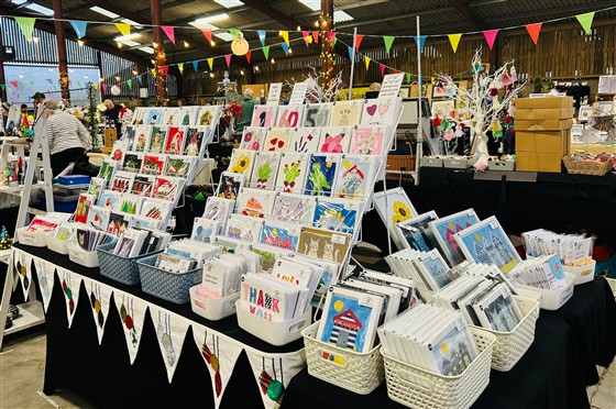 Ready to go in the barn at The Old Halls